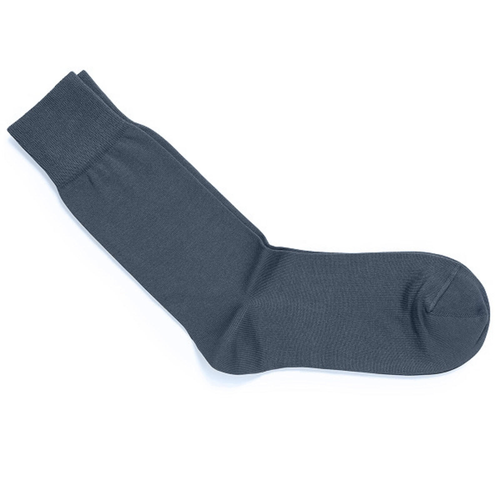 Carlo Lanza Petrolfarbene Socken Baumwolle