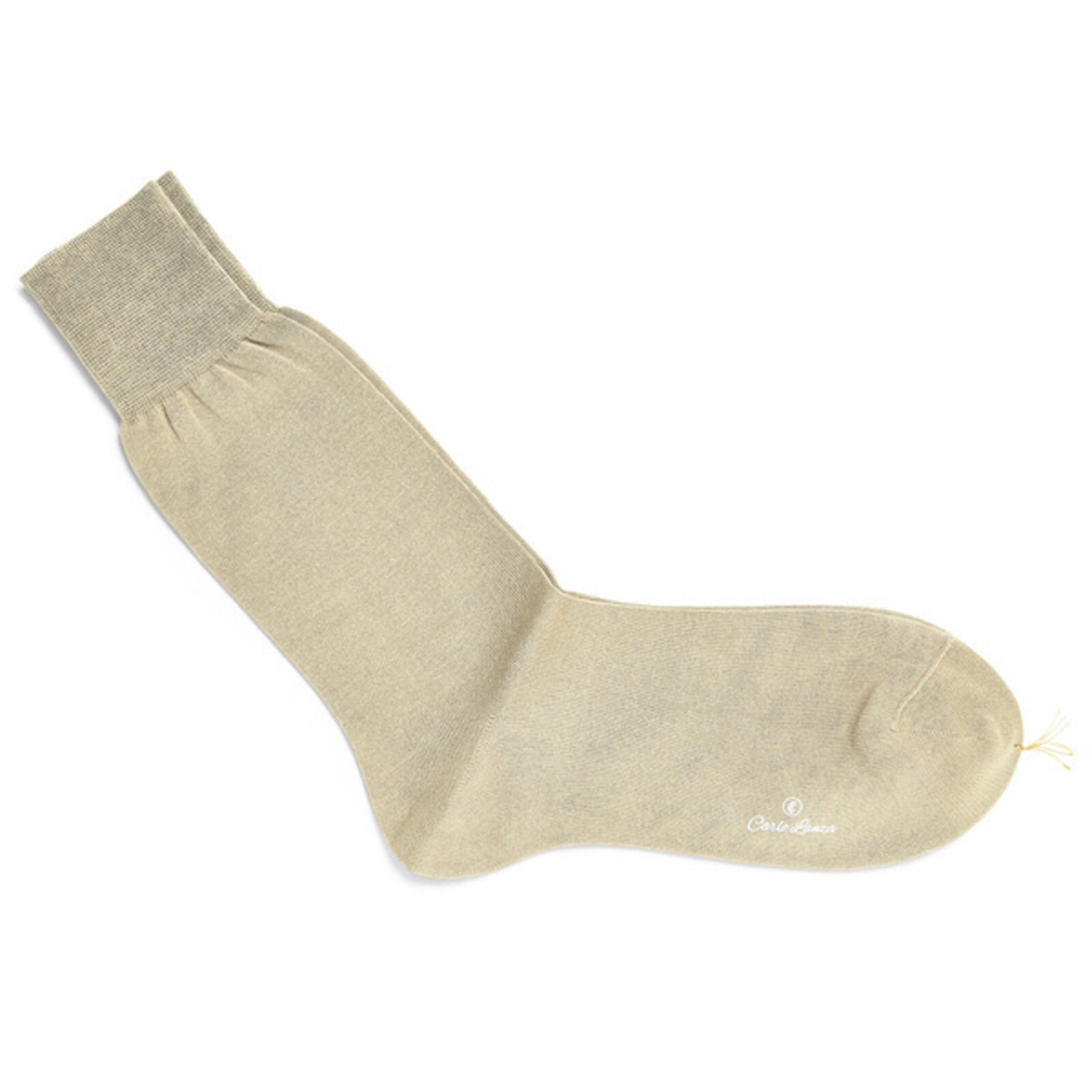 Carlo Lanza Beige Socken Baumwolle