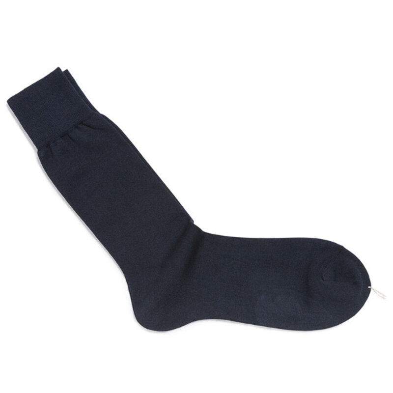 Navy cotton socks
