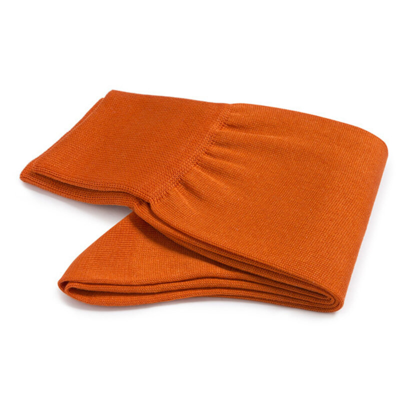 Orangenfarbene Socken Baumwolle