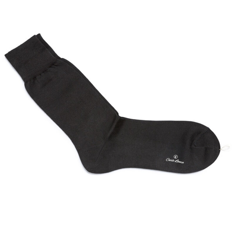 Dark grey cotton socks