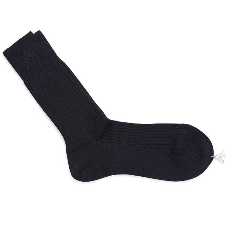 Dark blue wool socks