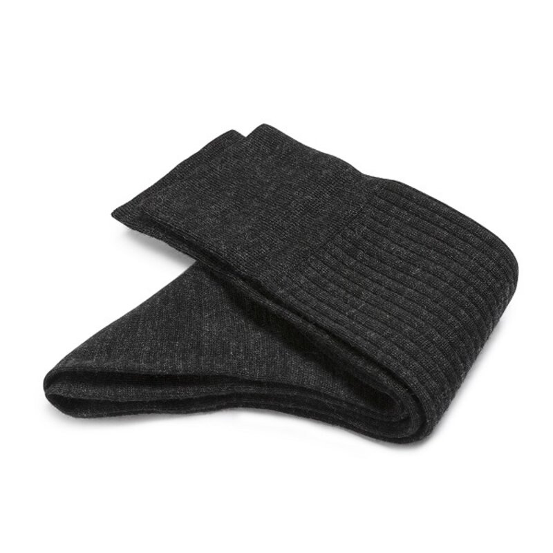 Darkgrey wool socks