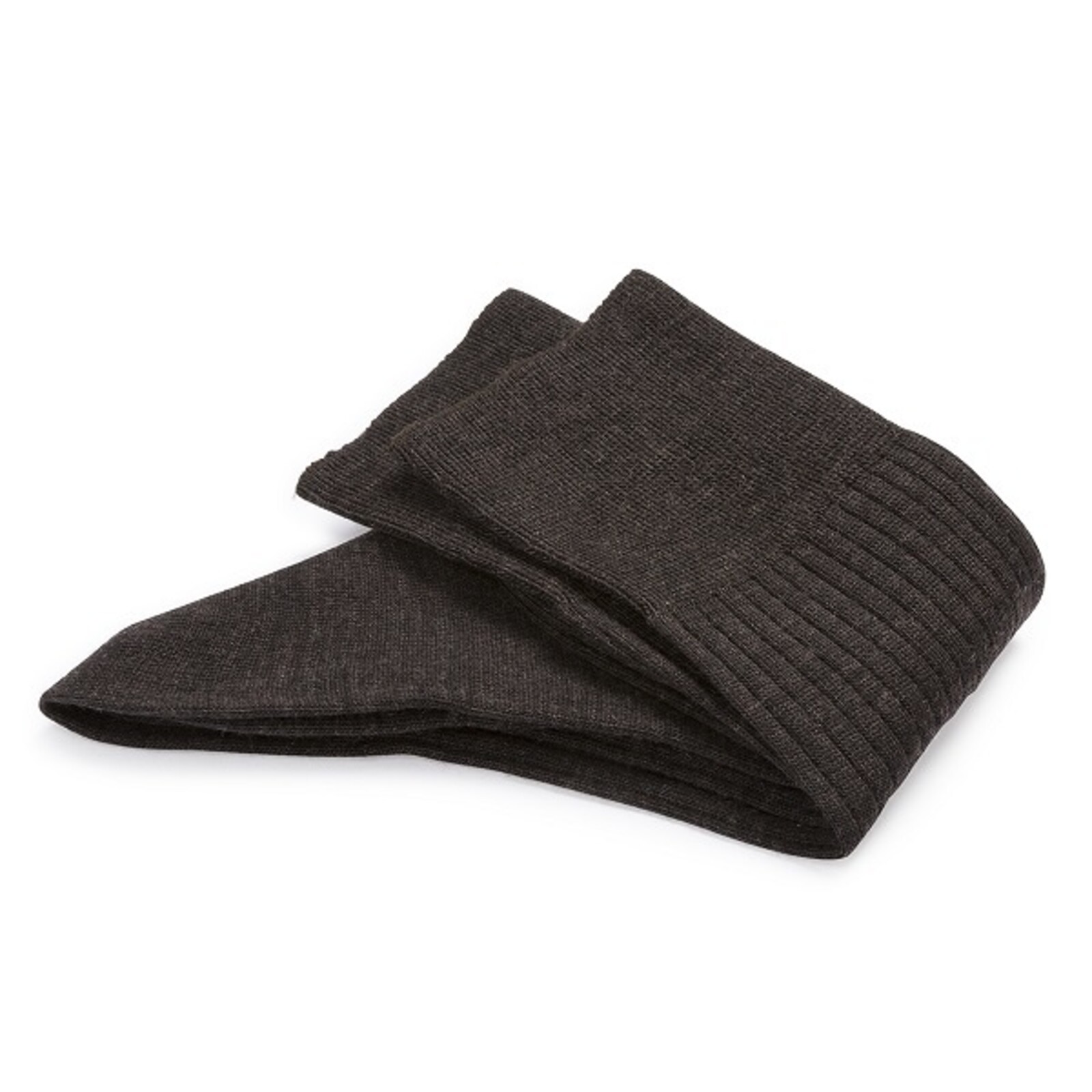 Carlo Lanza Darkbrown wool socks