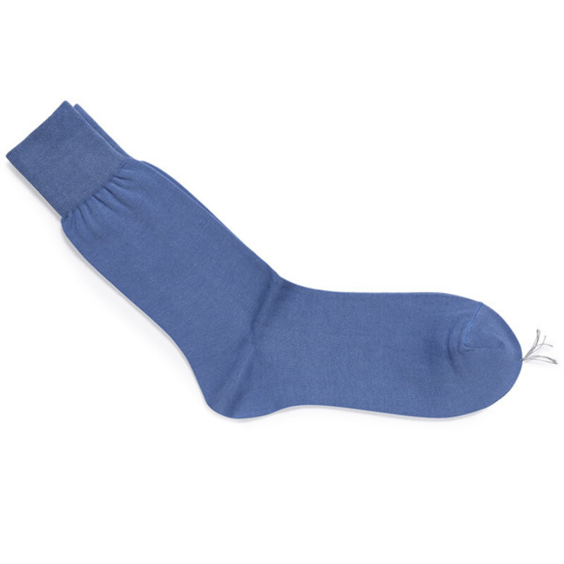 Hellblaue Socken Baumwolle