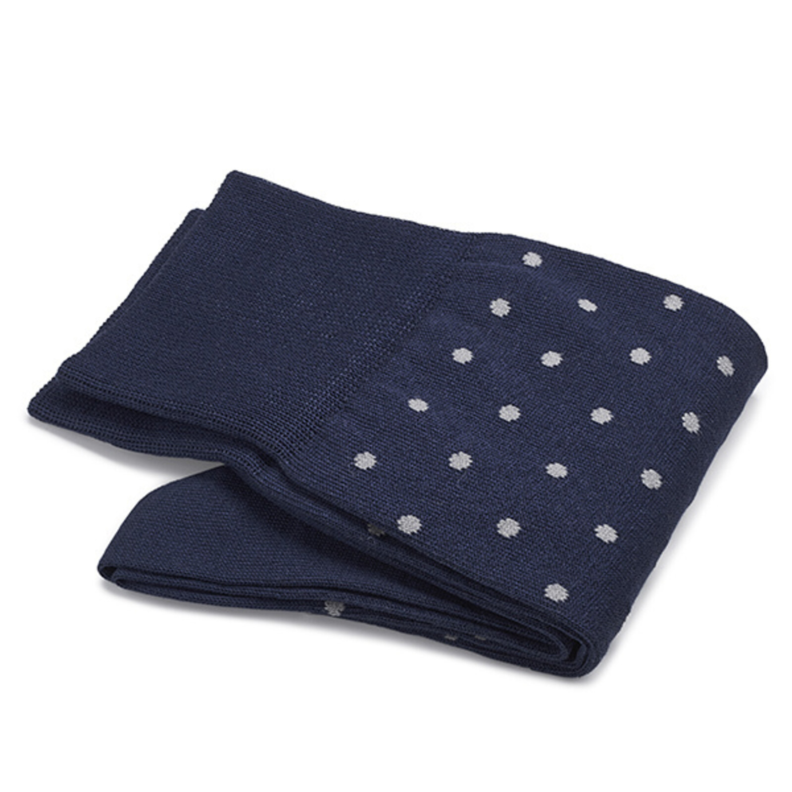 Carlo Lanza Royalblue dot socks