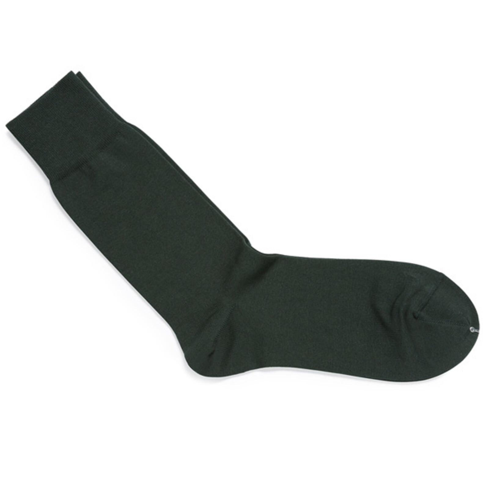 Carlo Lanza Flaschengrüne Socken Baumwolle
