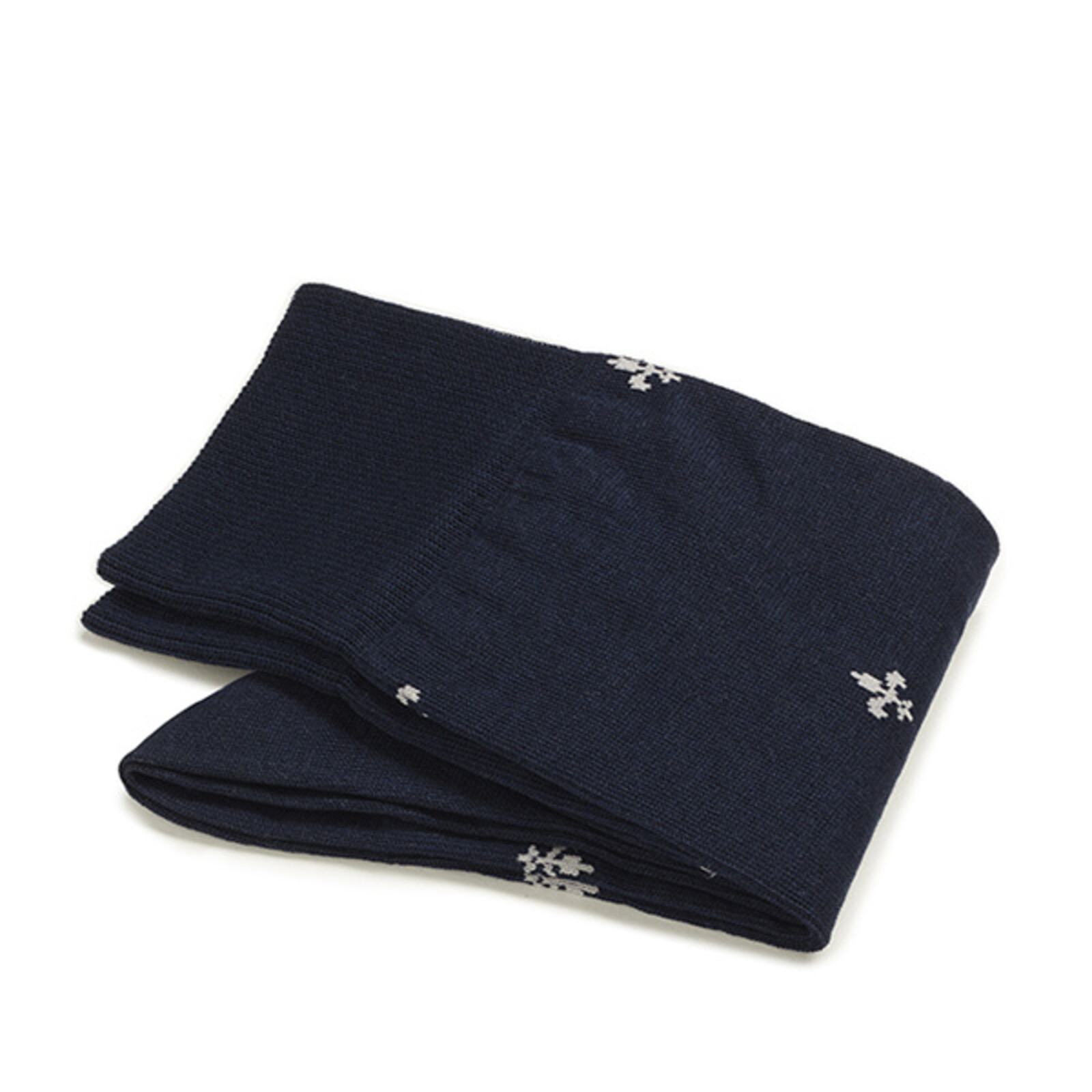 Carlo Lanza Herensokken Fleur de Lis navy | Carlo Lanza