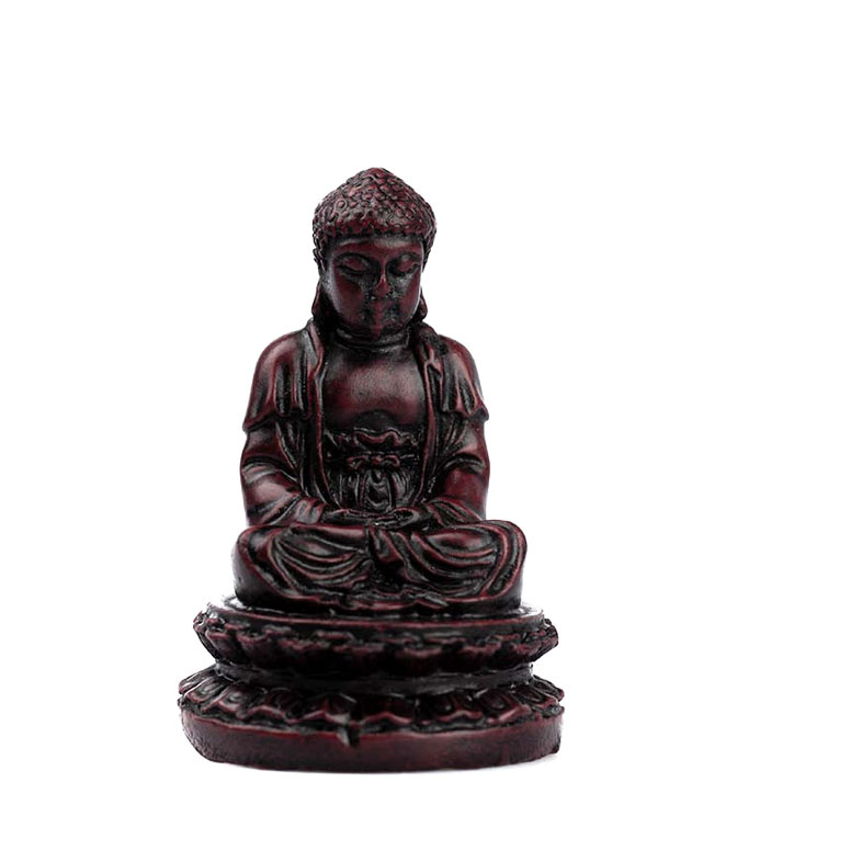 Japanse Boeddha beeldje in meditatie (6cm)