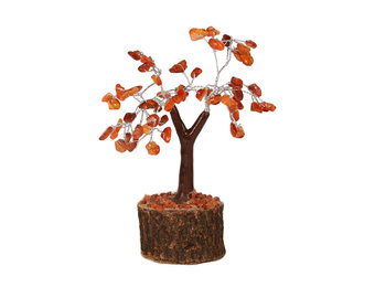 Edelsteen boompje Carneool (15cm)