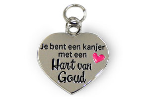 Charm for you - Hart van Goud