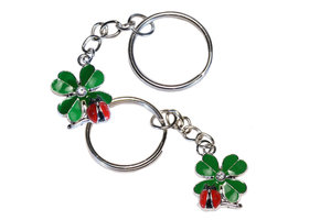 Sleutelhanger dubbel geluk