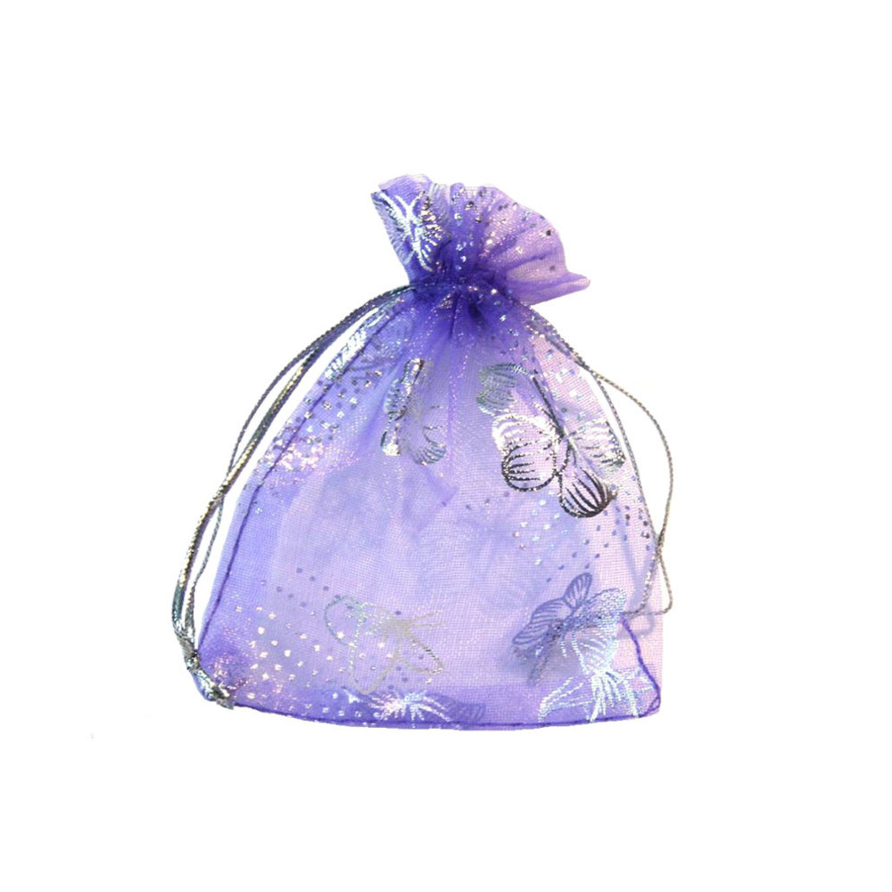 Organza zakjes 9 x 12 cm in design vlinder kopen? Lucky Touch