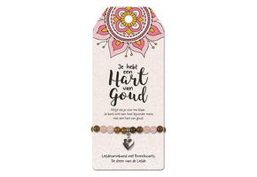 Vriendschapsarmband Hart van Goud