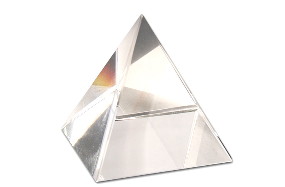 Kristalglas Piramide Prisma 4 cm