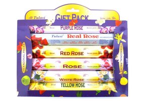 Tulasi Wierook Cadeaubox Rozen