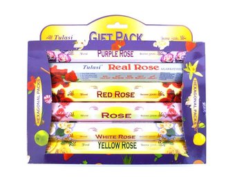 Tulasi Wierook Cadeaubox Rozen