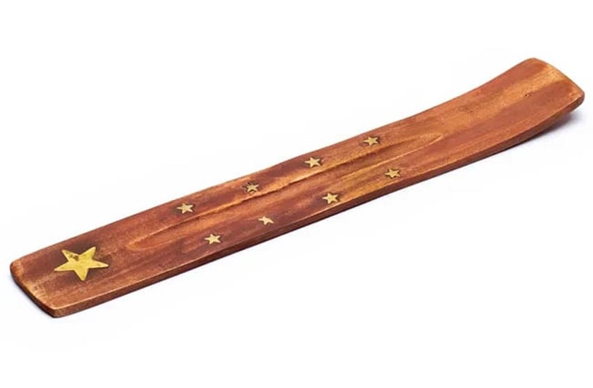 Wierookplankje Hout Ster (25 cm)