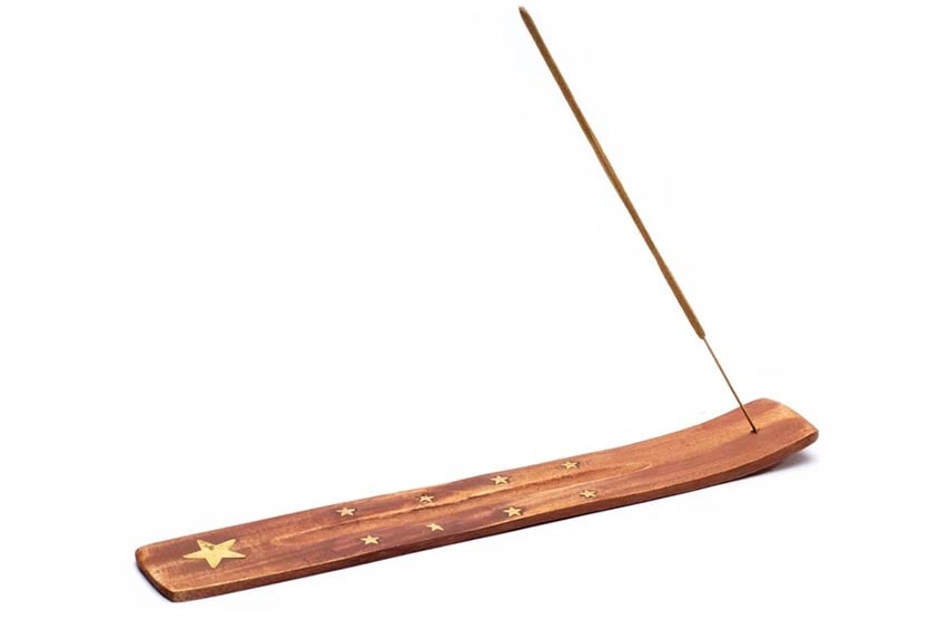 Wierookplankje Hout Ster (25 cm)