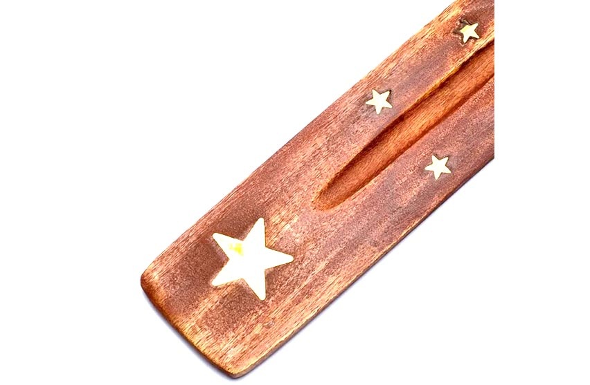 Wierookplankje Hout Ster (25 cm)