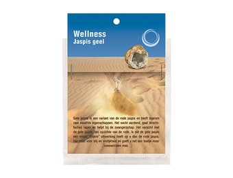 Gezondheidshanger Jaspis geel