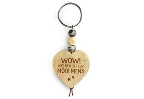 Mijn Hart sleutelhanger - Mooi mens