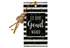 Kaartje Jij bent Goud waard