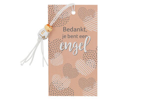 Kaartje Bedankt Je bent een Engel