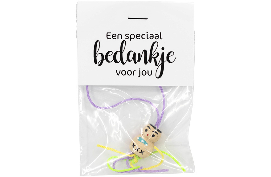 Gelukszakje een speciaal Bedankje voor jou