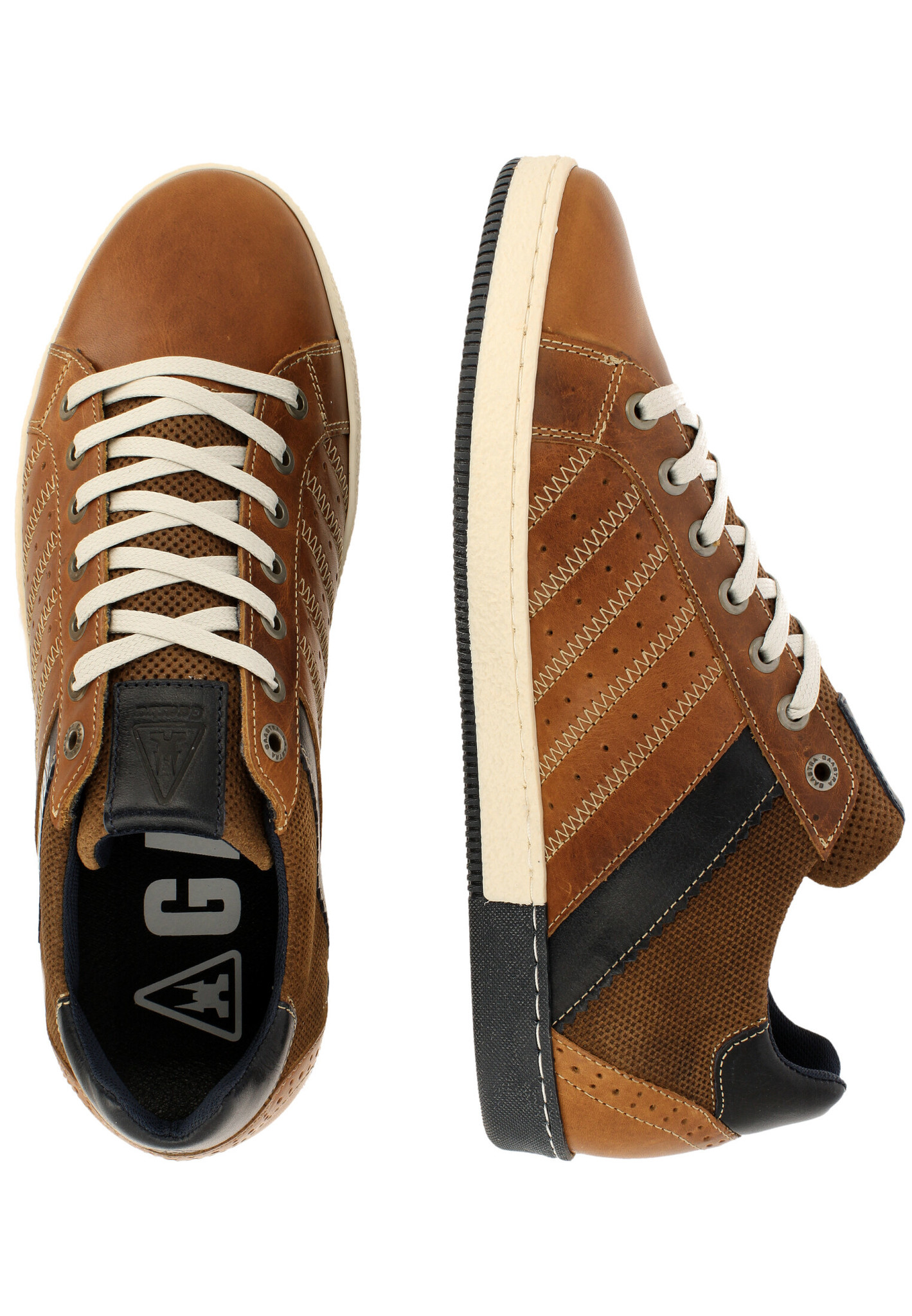 Gaastra Sneakers WILHELM LEA - cognac - 2|48|6 LABELS
