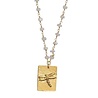 A Beautiful Story Sieraden a Beautiful Story - Radiate Maansteen Goud Ketting A Beautiful Story Sieraden a Beautiful Story - Radiate Maansteen Goud Ketting