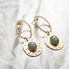 A Beautiful Story Sieraden a Beautiful Story Thankful Aventurine Gold Earrings A Beautiful Story Sieraden a Beautiful Story Thankful Aventurine Gold Earrings