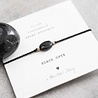 A Beautiful Story Sieraden Edelsteenkaart Zwarte Onyx Goud Armband - Gemstone Card A Beautiful Story Sieraden Edelsteenkaart Zwarte Onyx Goud Armband - Gemstone Card
