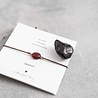 A Beautiful Story Sieraden Edelsteenkaart Granaat Goud Armband - Gemstone Card A Beautiful Story Sieraden Edelsteenkaart Granaat Goud Armband - Gemstone Card