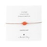 A Beautiful Story Sieraden Edelsteenkaart Carneool Goud Armband - Gemstone Card A Beautiful Story Sieraden Edelsteenkaart Carneool Goud Armband - Gemstone Card