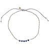 A Beautiful Story Confetti Lapis Lazuli Silver Anklet A Beautiful Story Confetti Lapis Lazuli Silver Anklet