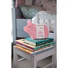 Woodlane Spaarvarken gerecycled roze Woodlane Spaarvarken gerecycled roze