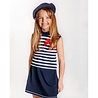 Bobbi Ravioli Bobbi Ravioli - Top Anne - Blauw/Wit Bobbi Ravioli Bobbi Ravioli - Top Anne - Blauw/Wit