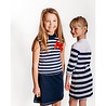 Bobbi Ravioli Bobbi Ravioli - Top Anne - Blauw/Wit Bobbi Ravioli Bobbi Ravioli - Top Anne - Blauw/Wit