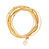 A Beautiful Story Sieraden a Beautiful Story Nirmala Citrien Goud armband A Beautiful Story Sieraden a Beautiful Story Nirmala Citrien Goud armband