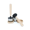 Arelo Thee Thee zeefje met houten handvat Arelo Thee Thee zeefje met houten handvat