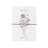 A Beautiful Story a Beautiful Story Jewelry Postcard Flowers - thank you A Beautiful Story a Beautiful Story Jewelry Postcard Flowers - thank you