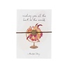 A Beautiful Story Sieraden a Beautiful Story Jewelry Postcard World - wishing you all the luck in the world A Beautiful Story Sieraden a Beautiful Story Jewelry Postcard World - wishing you all the luck in the world