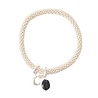 A Beautiful Story a Beautiful Story - Jacky Black Onyx Moon zilver armband A Beautiful Story a Beautiful Story - Jacky Black Onyx Moon zilver armband