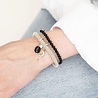 A Beautiful Story a Beautiful Story - Jacky Black Onyx Moon zilver armband A Beautiful Story a Beautiful Story - Jacky Black Onyx Moon zilver armband