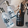 WELLmark WELLmark - Handzeep Fris Linnen - helder glas messing pomp - 250ml - 'may all your troubles be bubbles' WELLmark WELLmark - Handzeep Fris Linnen - helder glas messing pomp - 250ml - 'may all your troubles be bubbles'