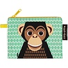 Coq en Pate Coq en Pate Chimpansee Aap Portemonnee 13x10cm Coq en Pate Coq en Pate Chimpansee Aap Portemonnee 13x10cm