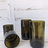 IWAS IWAS - Drinkglas Olijf L - upcycled Wijnfles IWAS IWAS - Drinkglas Olijf L - upcycled Wijnfles