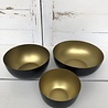 Yoshiko Yoshiko - Tripura - Schaaltjes Metaal - Zwart - Goud Yoshiko Yoshiko - Tripura - Schaaltjes Metaal - Zwart - Goud