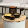 Yoshiko Yoshiko - Tripura - Schaaltjes Metaal - Zwart - Goud Yoshiko Yoshiko - Tripura - Schaaltjes Metaal - Zwart - Goud